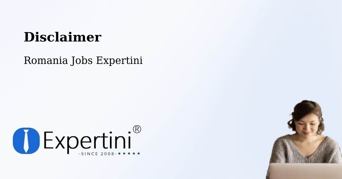 Disclaimer – Solca - Romania Jobs Expertini