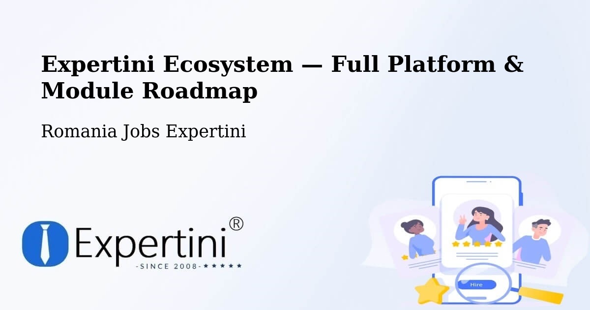 Expertini Ecosystem — Full Platform & Module Roadmap – Solca