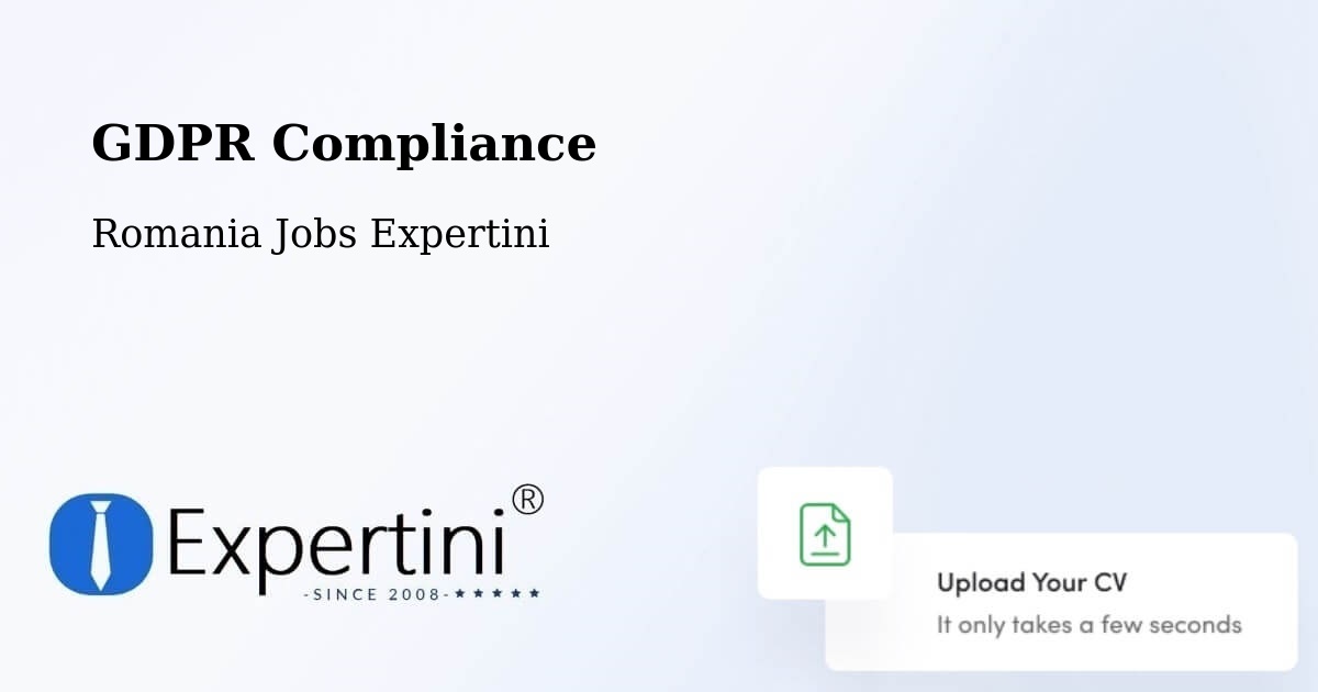 EU GDPR Compliance Statement – Solca - Romania Jobs Expertini